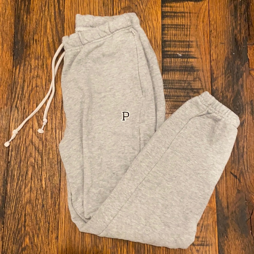 PINK Grey Joggers